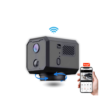 กล้องวงจรปิด ขนาดเล็ก SebO CHIBI MOVE Wi-Fi  Full HD ขนาด 4.2 cm (อินฟราเรดไร้แสง+พร้อมแบบเตอรี่ในตัว)_0